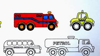 Full how to draw cars for kids | cars coloring pages News