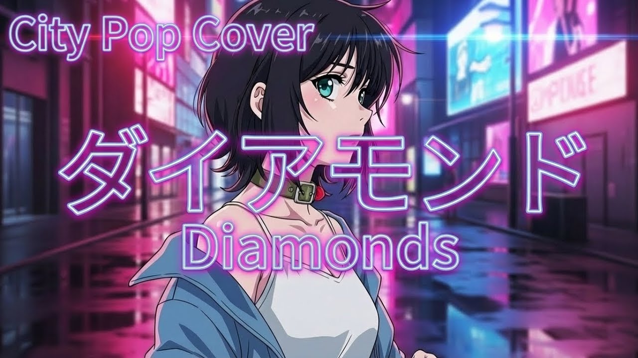 【City Pop Cover】Diamonds - プリンセス・プリンセス / (1989), Diamonds - PRINCESS PRINCESS (City Pop Ver.)
