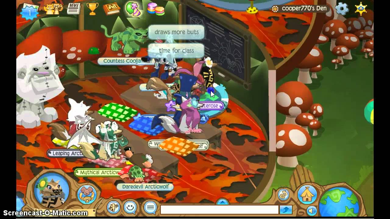 animal jam school part 3 with voice - YouTube