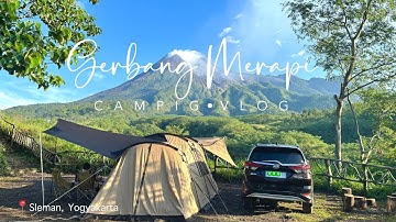 CAMPING JARAK 5 KM DARI PUNCAK MERAPI | TERBARU DI JOGJA GERBANG MERAPI CAMPING GROUND | YOGYAKARTA