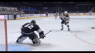 NHL Season 2021 - Kirill Kaprizov 3 points NHL debut - Wild @ Kings