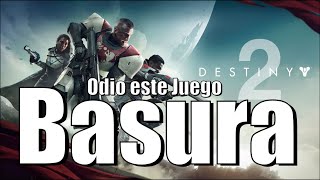 Destiny 2 es una Porquería