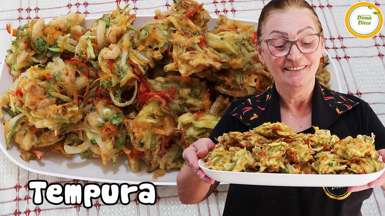 VOCÊ GOSTA DE COMIDA JAPONESA ? | TEMPURA | VEJA COMO É FÁCIL FAZER TEMPURA #507