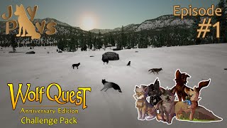 Challengers Rising! | WolfQuest: Challenge Pack Multiplayer Collab #1