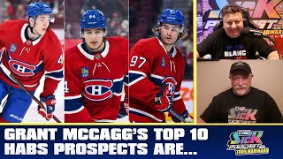 Grant McCagg’s Top 10 Habs Prospects Are… | The Sick Podcast with Tony Marinaro May 28 2024