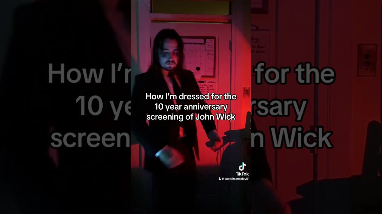 John Wick IS a Special Event #johnwick #cosplay #johnwick10years
