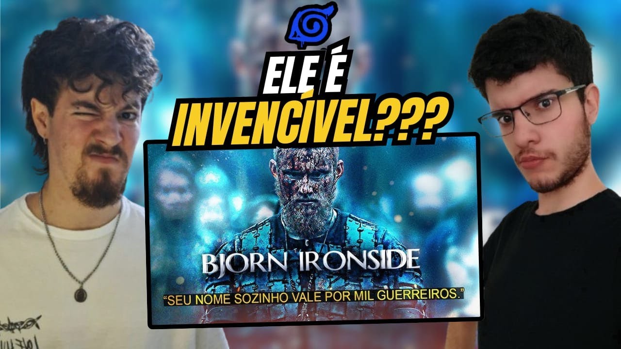 (O MELHOR???) (Vikings) Bjorn Ironside | O Homem Mais Forte - React No Jutsu