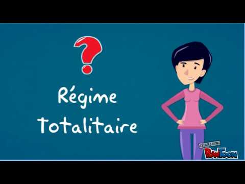 Vidéo: Qu'est-ce Qu'un Régime ?