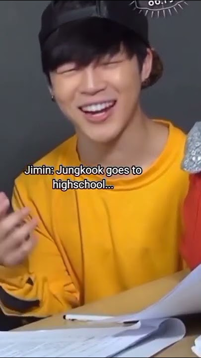 Jungkook goes to high school....
