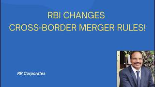 RBI's 2026Amendment | Cross-Border Mergers & Acquisitions | NCLT Replaced by Competent Authority