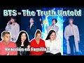 BTS - The Truth Untold ✨ | Letra & LIVE Performance 🤩 | REACCIÓN EN FAMILIA!! 💖