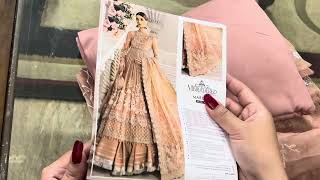 MARIAB EMBRIODED WEEDING 2024 Available on AREESHA WARDROBE