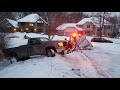 Snow plowing Minnesota BAD day at work