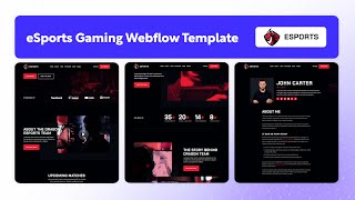 Game Website Template | eSports - BRIX Templates