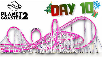 COASTER CALENDAR #10 - New Gen B&M Inverted Coaster | Planet Coaster 2