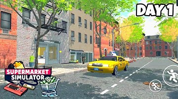 Supermarket Simulator. Part 1. Gameplay Walkthrough (iOS,Andriod) #supermarketsimulator