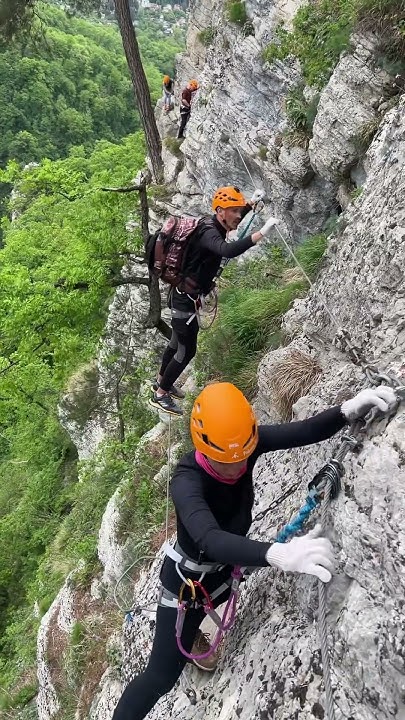 Виа Феррата «Орлиная» #туризм #горы #альпинизм #виаферрата #высота # ...