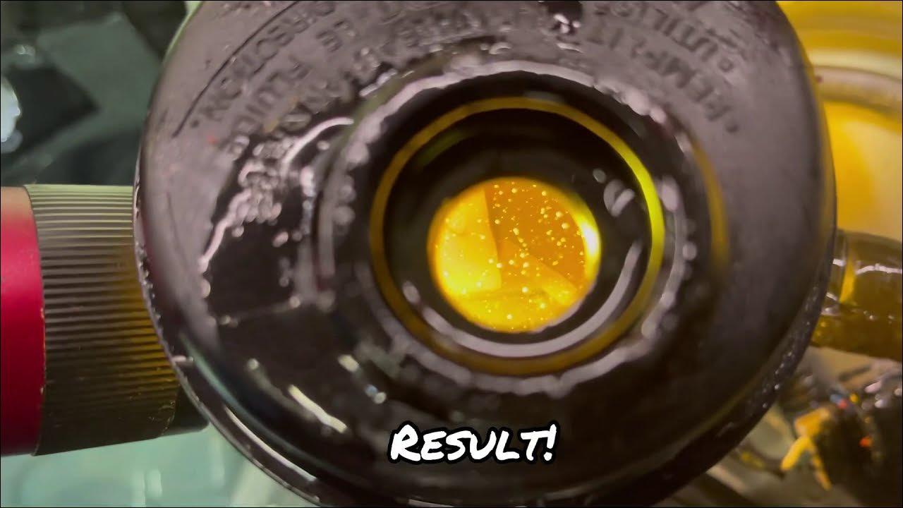 How To Flush Power Steering Fluid With Vacuum Pump/Power Steering Fluid