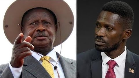 Ebya president  Bobi wine ne M7 Bizemu