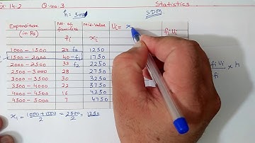 Ex.14.2 (Q.3) Chapter:14 Statistics | Ncert Maths Class 10 | Cbse.