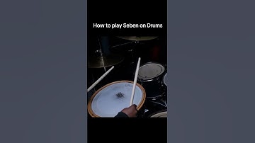 How to play #Seben on Drums. #drummer #drums #drumcover #drumlessons #music #foryou #fyp #drum