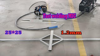 How to fast welding , new welders don't know , fast weld MAG MIG with tip 1 .2mm