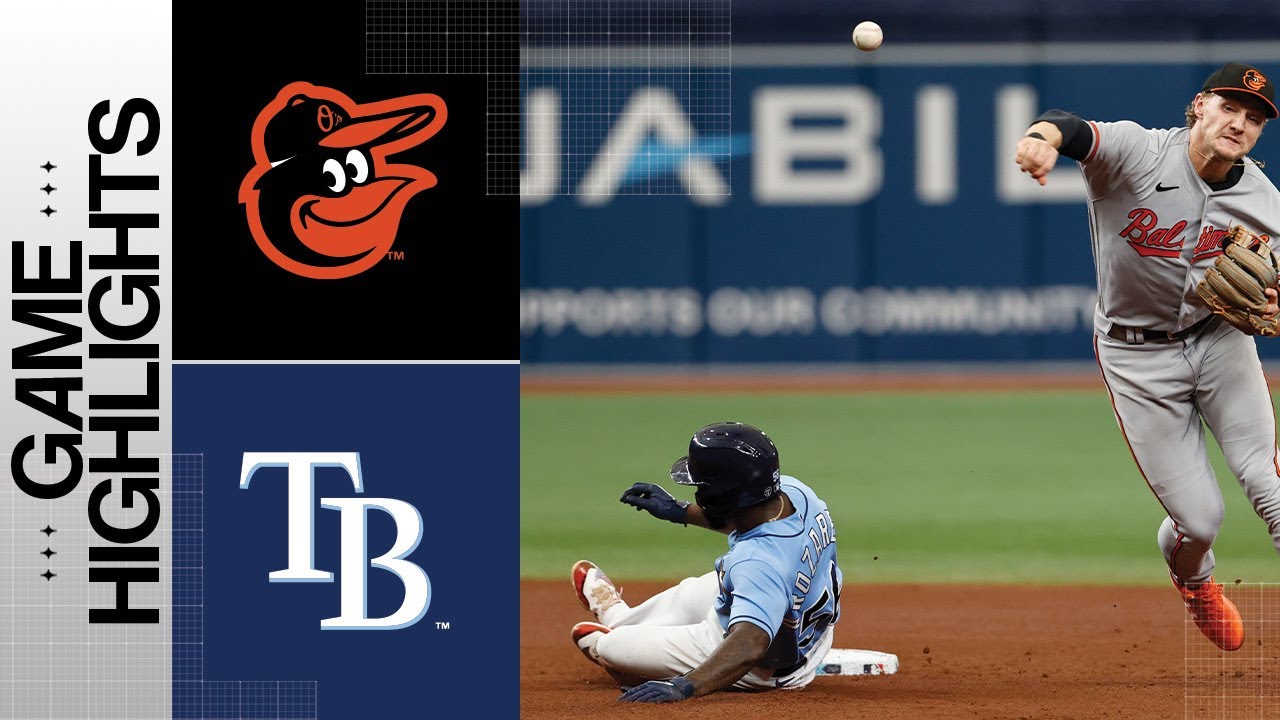 Orioles vs. Rays Game Highlights (7/23/23) MLB Highlights YouTube