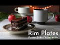 【Porcelain】Potter's Rim Plates | 山本壮平さんのリムプレート皿