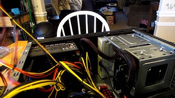 Building a Desktop PC Tower for Under $300 - Part 6 - Final Connections, Video Card, & Test Boot