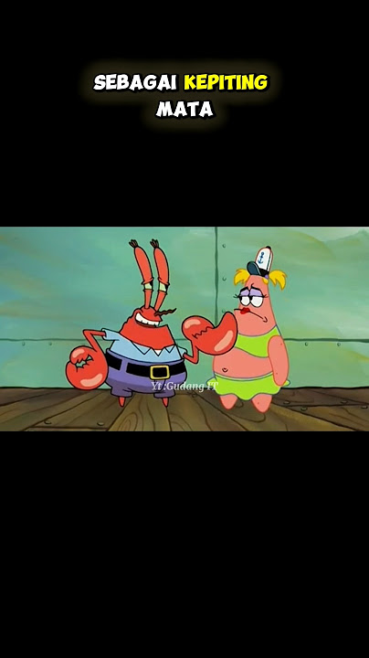 FAKTA PADA FILM SPONGEBOB YANG JARANG DIKETAHUI #gudangit #shorts