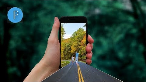 How To Design Pop Out Effect In Android Phone I Pixellab Manipulation