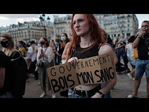 Women’s rights activists rally in Paris over sexual violence law