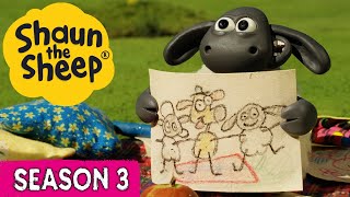 Shaun the Sheep Season 3 Full Episodes (1620)  Shadows, Summer, Flying + MORE | Cartoons for Kids