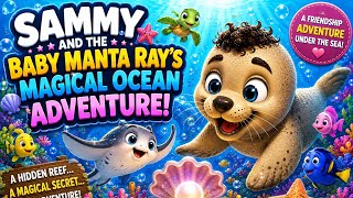 Sammy and the Baby Manta Ray’s Magical Ocean Adventure 🪽🌊 | Cute 3D Story