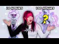 I Made a SEE THROUGH Alien in 10 hours vs 100 hours | Novi Stars REDESIGN