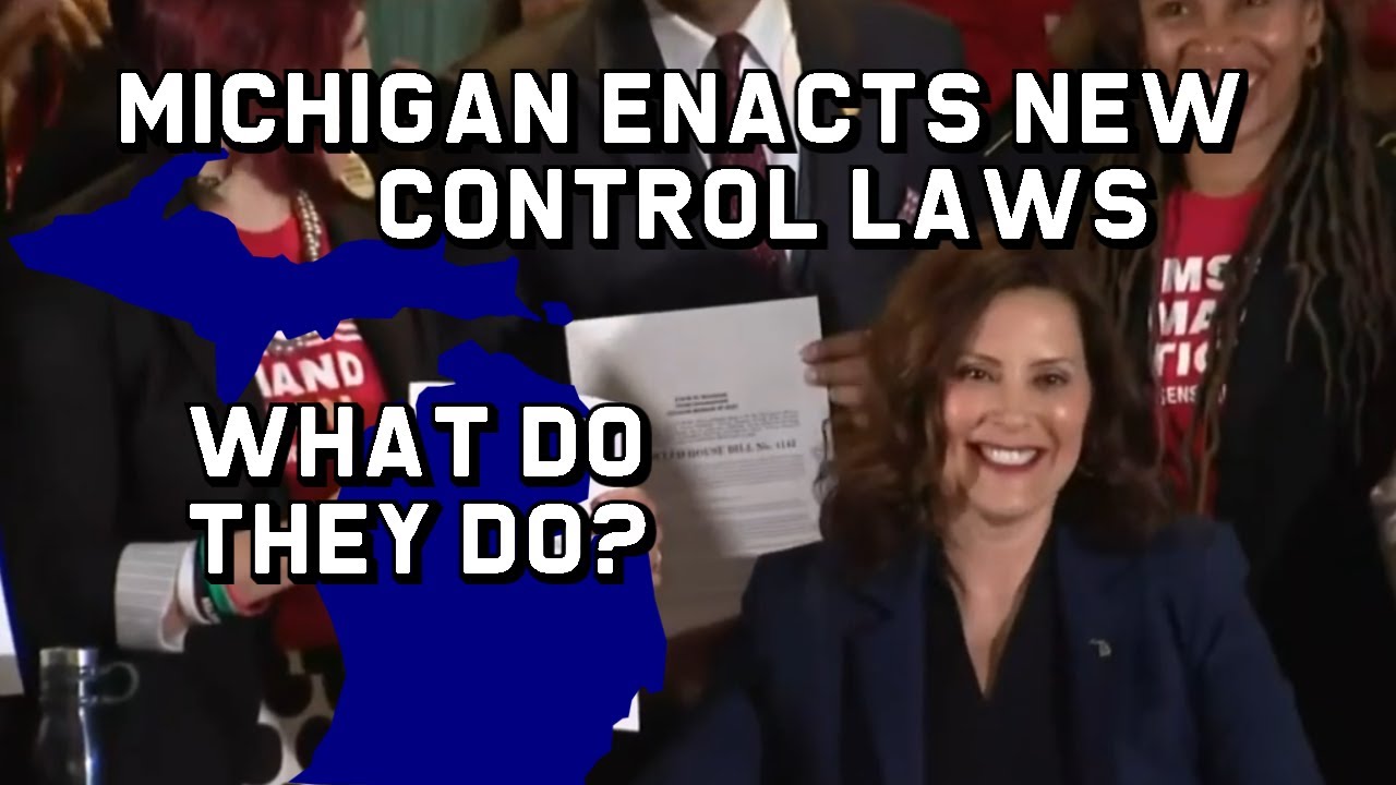 Michigan Enacts New Gun Control Laws - What Do They Do? - YouTube