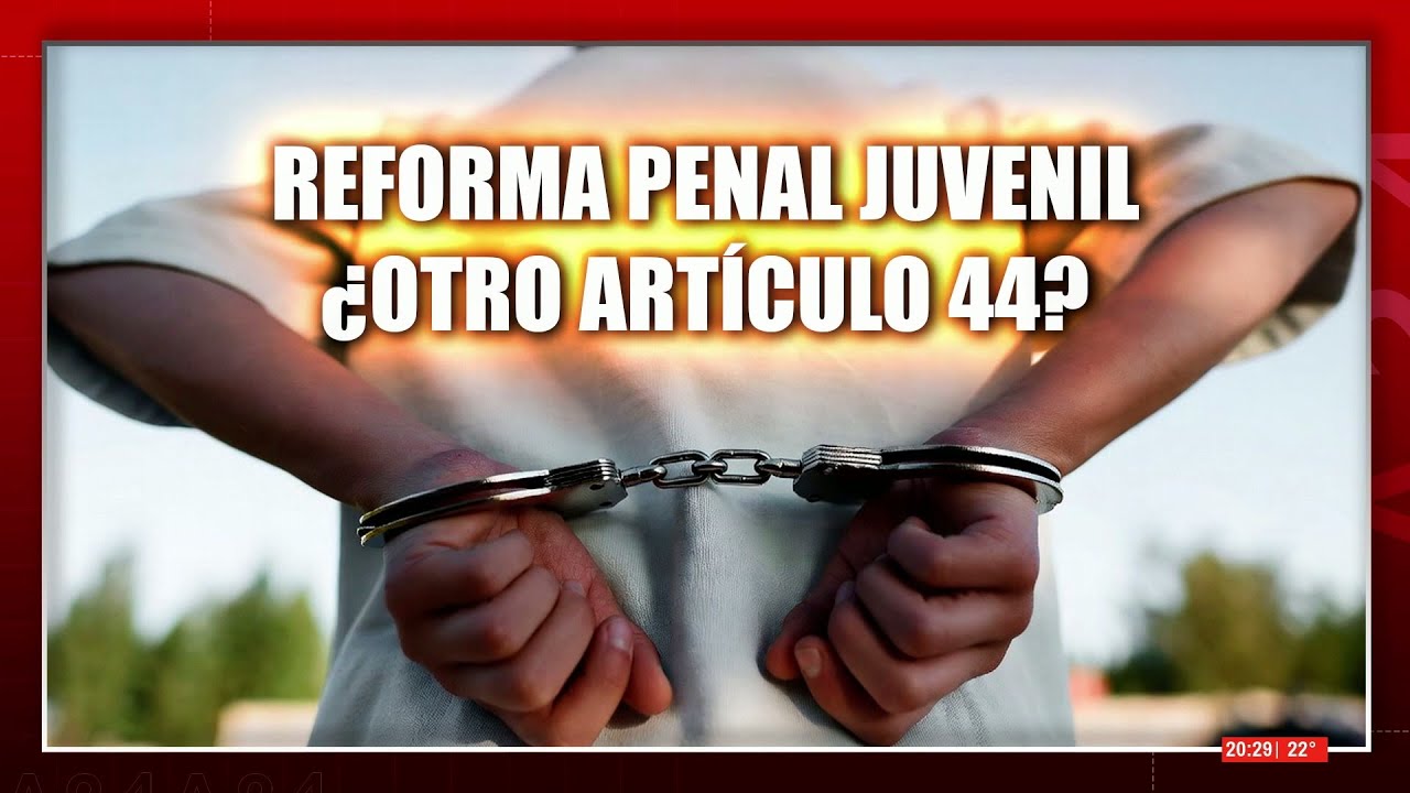 🔴 EL RÉGIMEN PENAL JUVENIL SE TRATARÁ EL VIERNES JUNTO A LA REFORMA LABORAL