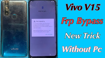 Vivo v15 frp bypass new method | vivo v15 google account frp bypass