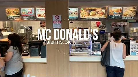 Chi consegna McDonald a Palermo?