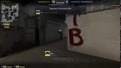 cs go Flashbang kill - the kill is real!