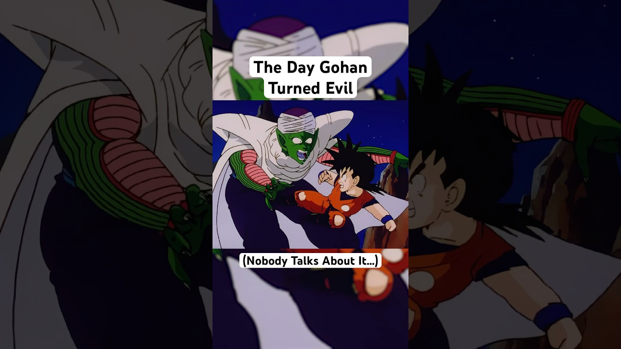 The Day Gohan Turned Evil #shorts #dragonball #goku