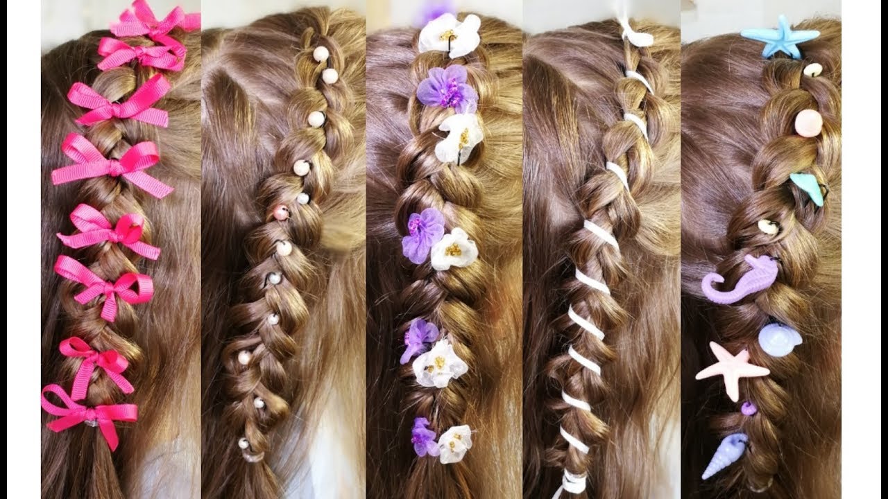 How to decorate a simple braid? - Accessories for braids 