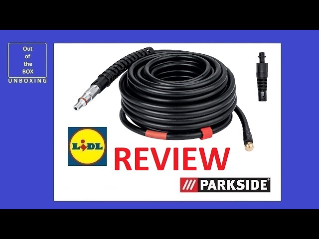 Parkside Pipe Cleaning Set PRRS 15 A2 REVIEW (Lidl 115 170 180 bar) -  YouTube