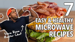 College Dorm MasterChef - 7 Easy, Healthy Microwave Recipes  / 7 Recetas Cocinadas en el Microondas