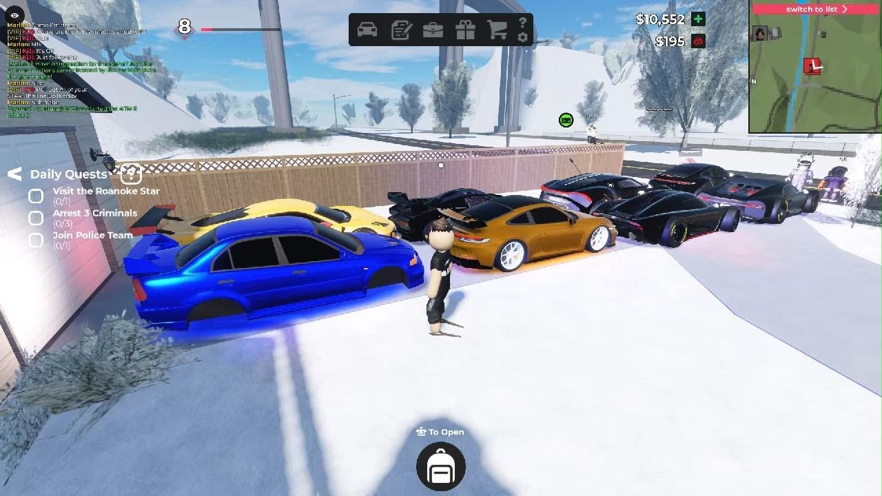 Roblox car RP - YouTube