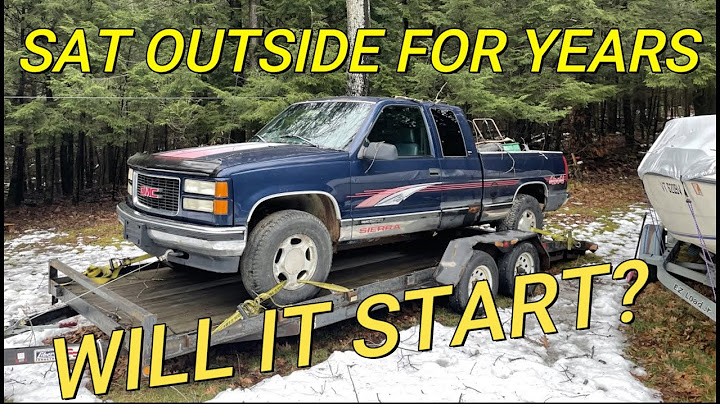 Old GMC That Sat For Years... Will It Run?