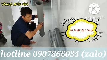 Chi tiết về bộ lọc nước tưới cây / Instructions for making a water filter for plants