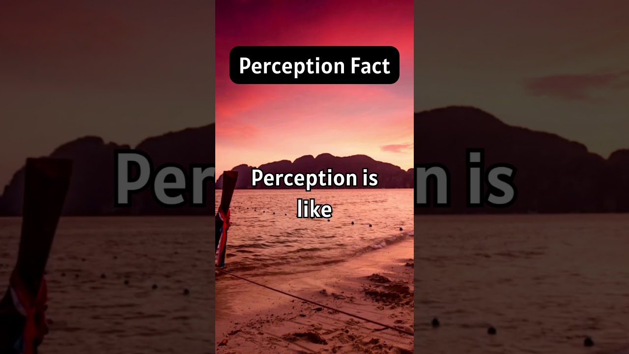 Perception Fact: You probably didn't know 