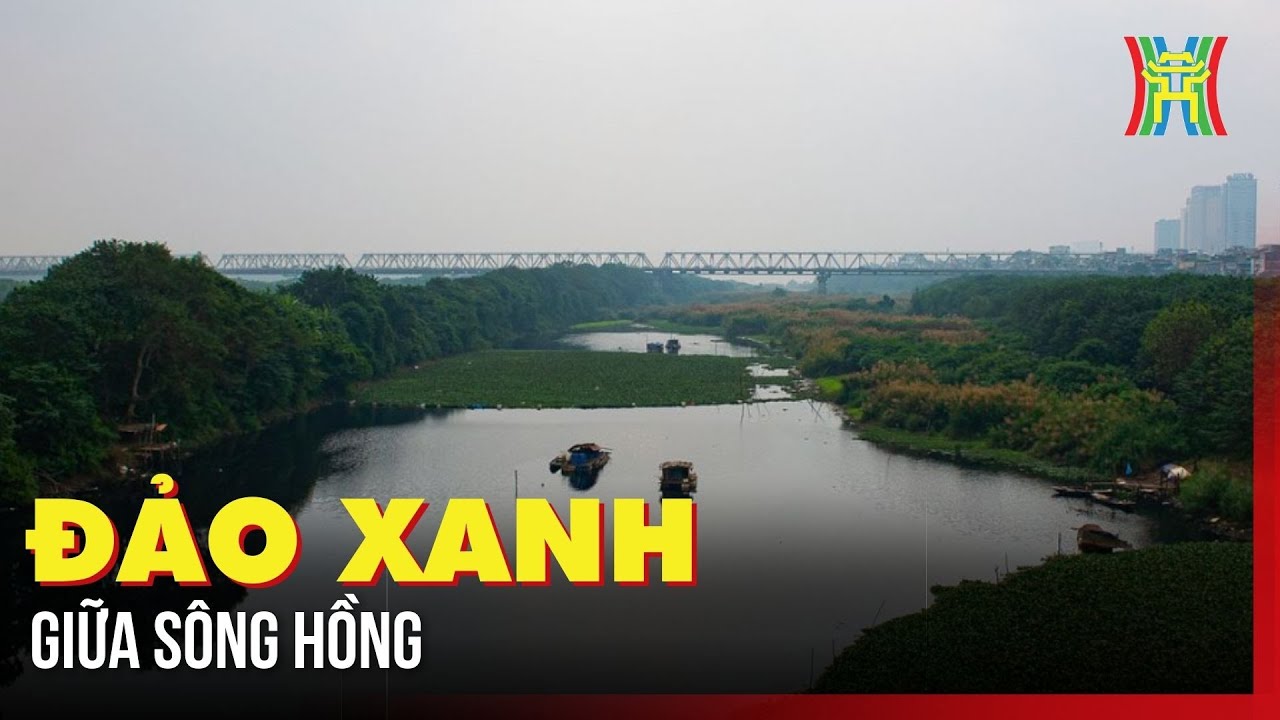 Đảo xanh giữa sông Hồng | Tin tức