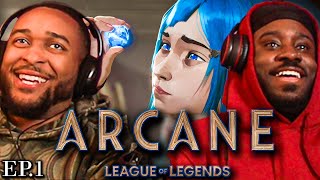 Our first time watching Arcane - Welcome to the playground Reaction